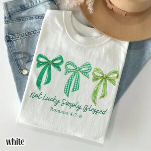 St Patricks Day Christian Tshirt, Lucky St Patricks Shirt